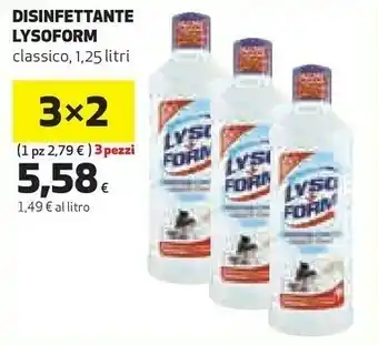 Coop Lysoform Disifettante Classico offerta