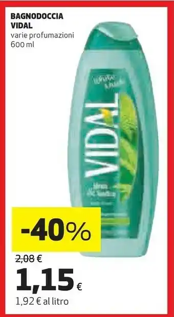 Coop Vidal Bagnodoccia White Musk 600 Ml offerta
