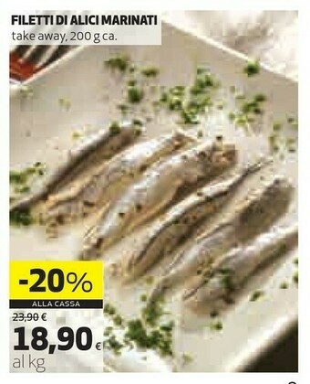 Coop Filetti Di Alici Marinati offerta