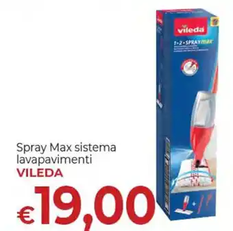 Vileda Spray Max sistema lavapavimenti