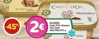 Crai Algida Carte D'Or Panna 400 G(ml) offerta