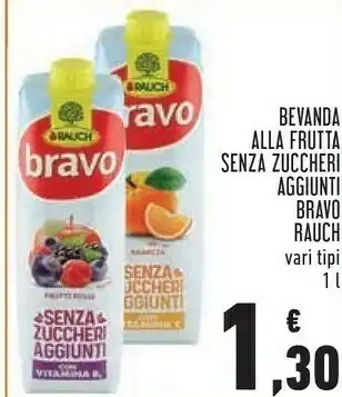 Conad Superstore Rauch Bravo Senza Zuccheri Aggiunti offerta