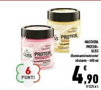 Conad Schwarzkopf Maschera Gliss offerta