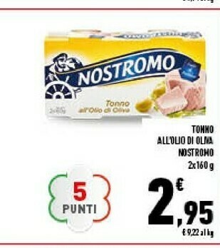 Conad Nostromo Piselli E Tonno offerta