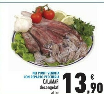 Conad Superstore Calamari offerta