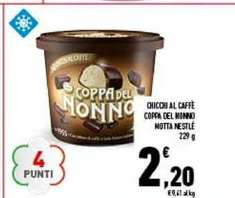 Conad Motta Coppa Del Nonno Chicchi Al Caffè offerta