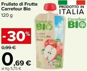 Carrefour Market Frullato Di Frutta Carrefour Bio offerta