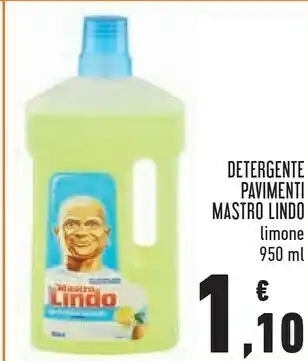 Conad Mastro lindo Detersivo Pavimenti offerta