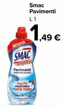 Carrefour Market Smac Pavimenti offerta
