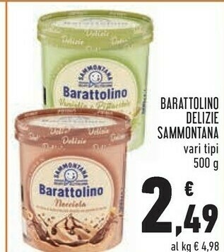 Conad Sammontana Barattolino Delizie offerta