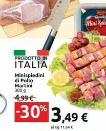 Carrefour Market Martini Minispiedini Di Pollo offerta