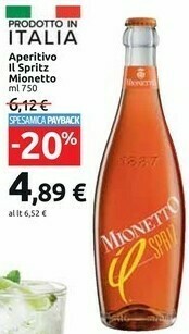 Carrefour Market Mionetto Aperitivo Il Spritz offerta