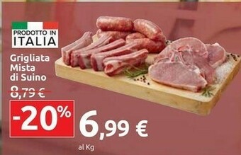 Carrefour Market Grigliata Mista Di Suino offerta