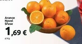 Carrefour Market Arance Navel Sfuse offerta