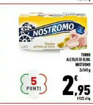 Conad Nostromo Piselli E Tonno offerta