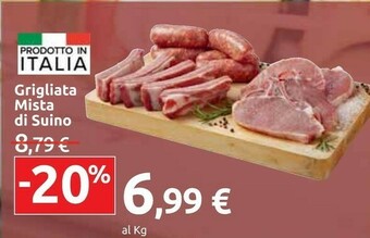 Carrefour Market Grigliata Mista Di Suino offerta