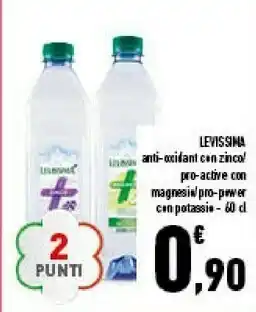 Conad Levissima Acqua Minerale Naturale offerta
