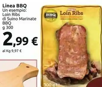 Carrefour Market BBQ Loin Ribs Di Suino Marinate offerta