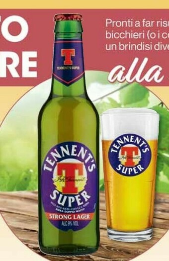 Carrefour Market Tennent's Birra Super offerta