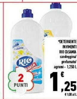 Conad Rio Casamia Detergente Pavimenti offerta
