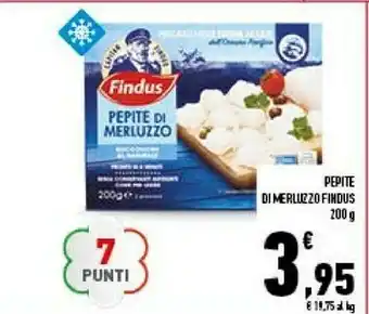 Conad Findus Pepite Di Merluzzo offerta