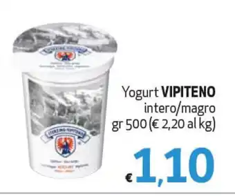 Vipiteno Yogurt intero/magro 500 gr