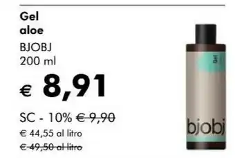 NaturaSì Bjobj Gel Aloe offerta