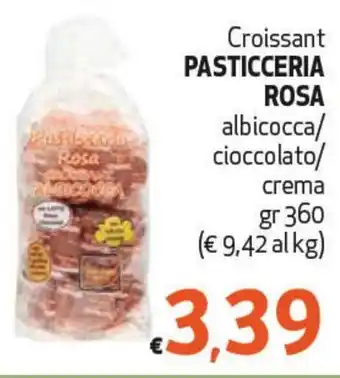 Maxi Supermercati Pasticceria Rosa Croissant albicocca/ cioccolato. crema 360 gr offerta