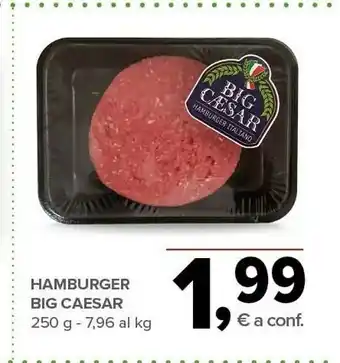 Todis Big Caesar Hamburger offerta