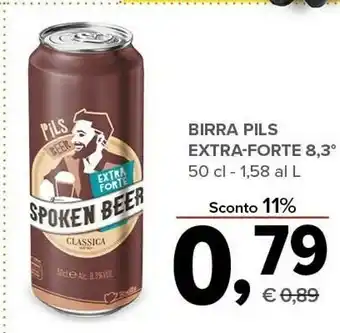 Todis Pils Birra Extra Forte offerta