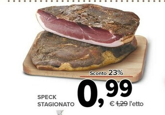 Todis Speck Stagionato offerta