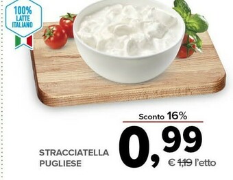 Todis Stracciatella Pugliese offerta