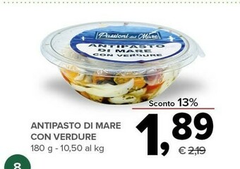 Todis Antipasto Di Mare Con Verdure 180 G offerta