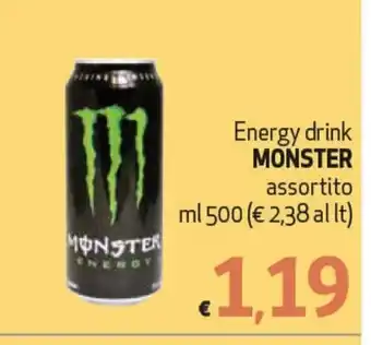 Monster Energy drink assortito 500 ml