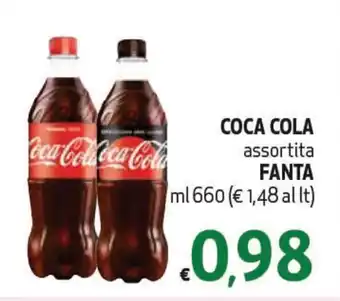 Maxi Supermercati Coca Cola assortita Fanta 660 ml offerta