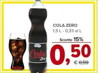 Todis Coca-Cola - Coca-Cola Zero 1500 G(ml) offerta
