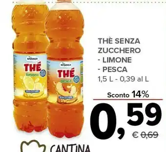 Todis Spinner - The Di Limone Senza Zucchero 1500 G(ml) offerta