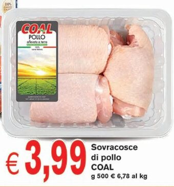 èccoMI Coal Sovracosce di pollo 500 g offerta