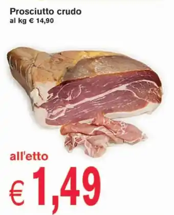 Prosciutto crudo al kg