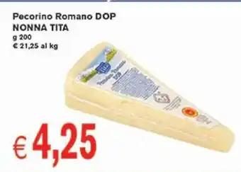 èccoMI Nonna Tita Pecorino Romano DOP 200 g offerta