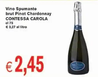 Contessa Carola Vino Spumante brut Pinot Chardonnay 75 cl