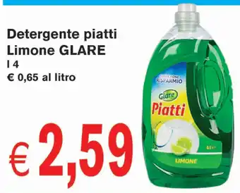 Limone Glare Detergente piatti 4 l