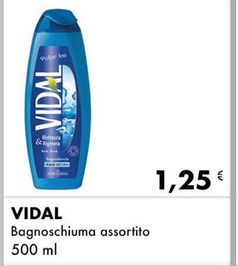Vidal Bagnoschiuma assortito 500 ml