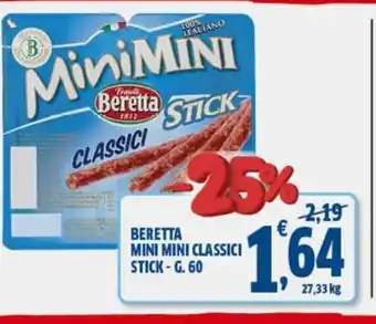 Ok Sigma Mini Mini Beretta Classici Stick 60 g. offerta