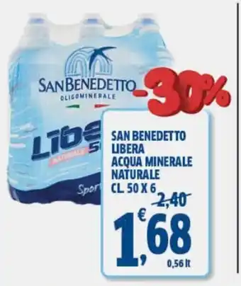 San Benedetto Libera Acqua Minerale 50 cl. x 6