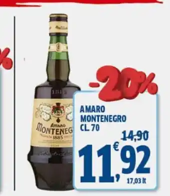 Amaro Montenegro 70 cl.