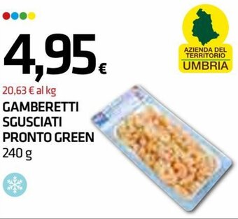 Gamberetti Sgusciati Pronto Green 240 g