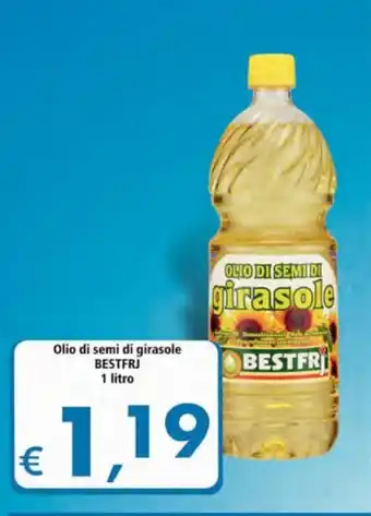 Alter Discount Bestfrj Olio di semi di girasole 1 litro offerta