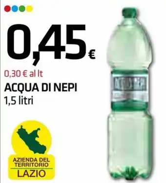 Acqua di Nepi 1,5 litri