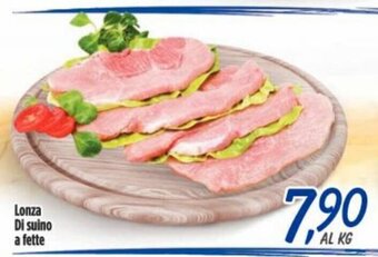 Lonza Di suino a fette